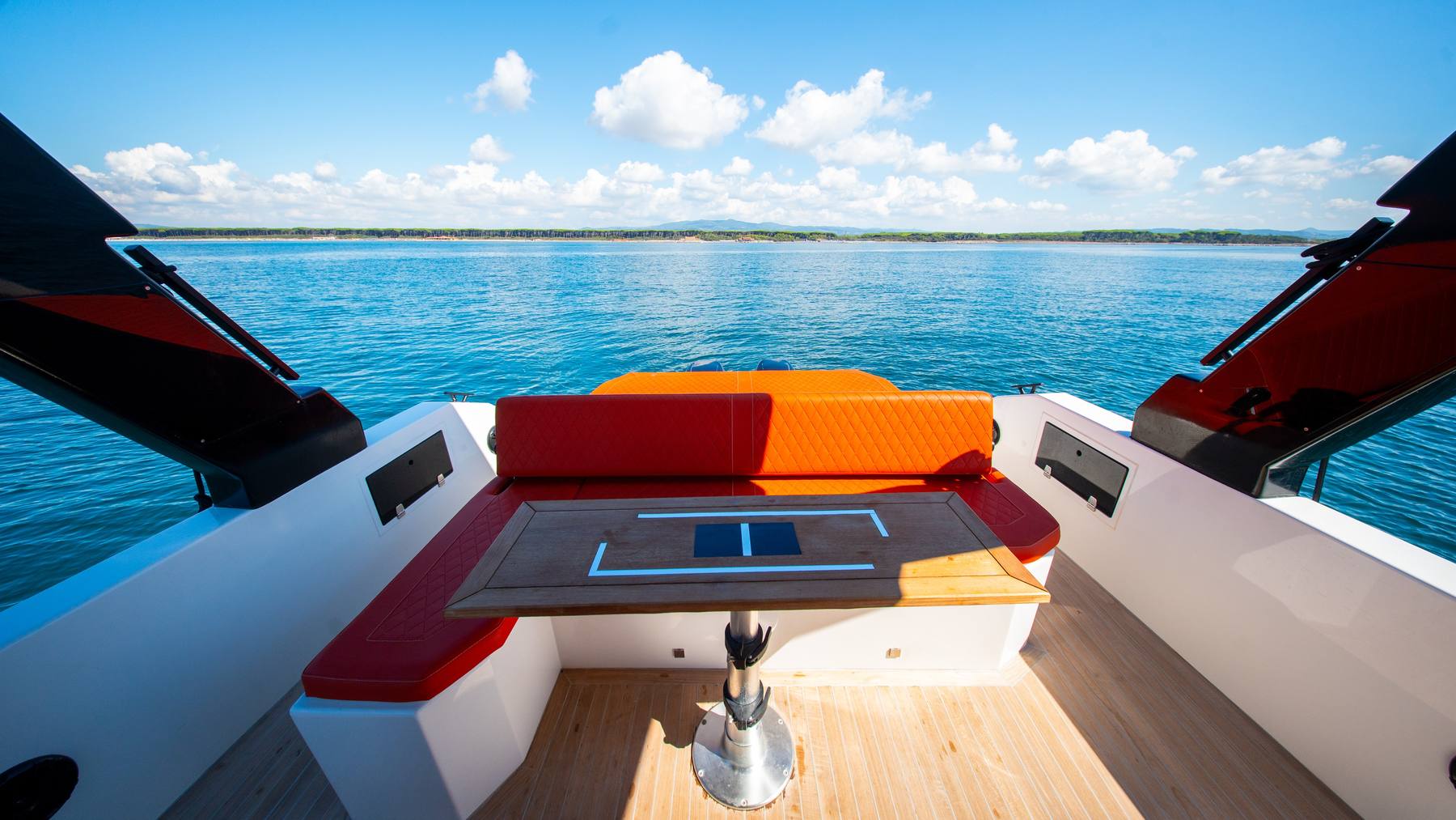 Zona living sotto hard top